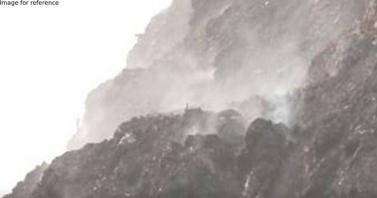 Delhi: Smoke continues to rise from smouldering Bhalswa landfill